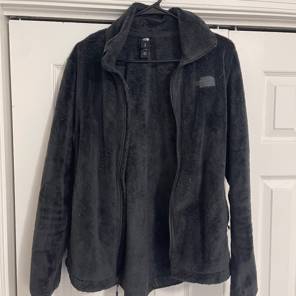 The North Face Fuzzy Osito Soft Fleece Jacket Full Zip Coat Women